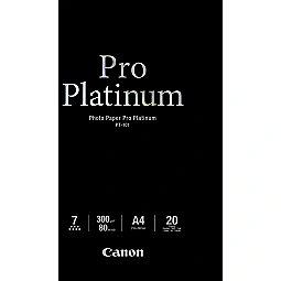 Canon  Fotopapīrs Canon PT-101 Pro Platinum Glancēts A4 300g/m2 20 lapas 2768B016 0013803092882