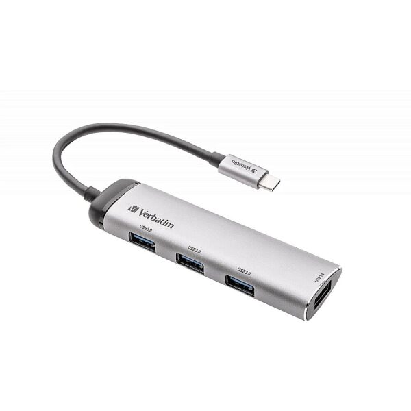 Verbatim USB-C MULTIPORT HUB 4-PORT USB 3.2 GEN 1 49147 0023942491477