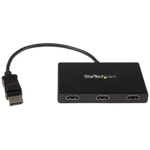 Startech DISPLAYPORT TO 3X HDMI MST HUB . MSTDP123HD 0065030861526