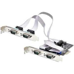 Startech 4-PORT SERIAL PCIE CARD . PS74ADF-SERIAL-CARD 0065030903141