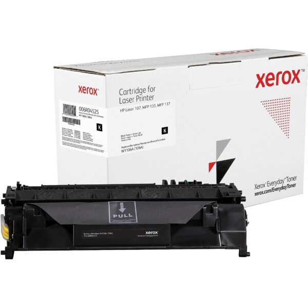 Xerox EVERYDAY TONER BLK CTR HP 106A F/HP LASER 107 135 137 MFP 006R04525 0095205035025