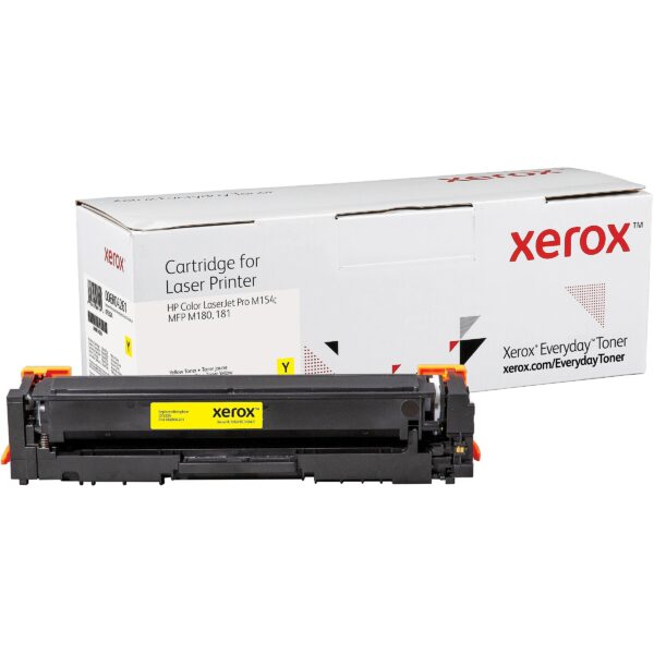 Xerox EVERYDAY TONER YELLOW CARTRIDGE EQUIVALENT TO HP CF532A (HP 205A 006R04261 0095205067194