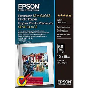 Epson Premium Semigloss Photo Paper 10x15cm