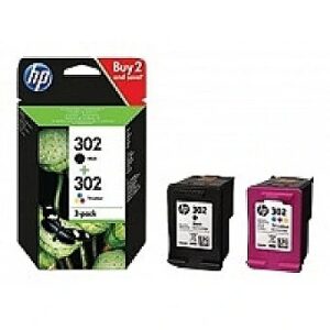 Hewlett Packard HP 302 Ink Cartridge Combo 2-Pack X4D37AE 0190780475898