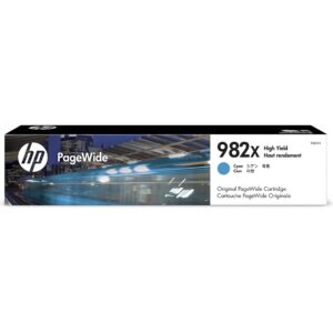 Hewlett Packard HP 982X HIGH YIELD CYAN ORIG. PAGEWIDE CARTRIDGE T0B27A 0190781050094