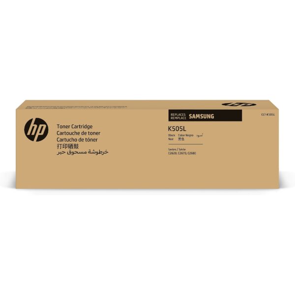 Hewlett Packard SA CLT-K505L H-YIELD BLK TONER SAMSUNG SU168A 0191628447244