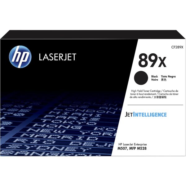 Hewlett Packard HP 89X BLACK LASERJET TONER CARTRIDGE CF289X 0192018046634