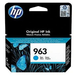 Hewlett Packard INK CARTRIDGE NO 963 CYAN DE/FR/NL/BE/UK/IT/SE 3JA23AE#BGX 0192545866347