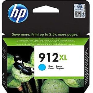 Hewlett Packard HP 912XL Cyan Ink 3YL81AE 3YL81AE 0192545866866