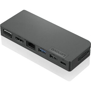 Lenovo POWERED USB-C TRAVEL HUB/ HDMI/ VGA/ RJ45/ USB-A/ USB-C/ POWER DELIVERY 4X90S92381 0193124319841