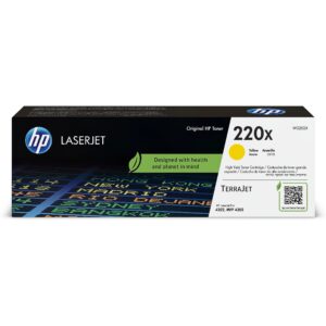 Hewlett Packard HP 220X Yellow Original LaserJet Toner Cartridge W2202X 0193808760310