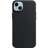 Apple iPhone 14 Plus Leather Case with MagSafe - Midnight