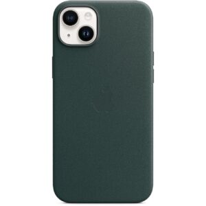 Apple iPhone 14 Plus Leather Case with MagSafe - Forest Green MPPA3ZM/A 0194253345428