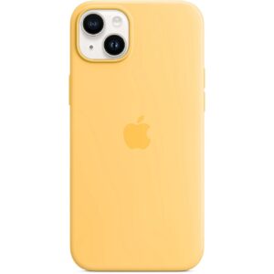 Apple iPhone 14 Plus Silicone Case with MagSafe - Sunglow MPTD3ZM/A 0194253416418