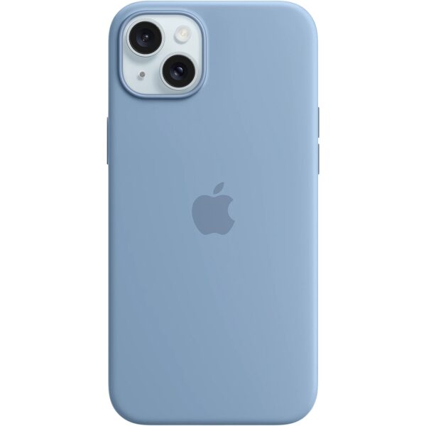 Apple iPhone 15 Plus Silicone Case with MagSafe - Winter Blue MT193ZM/A 0194253939757