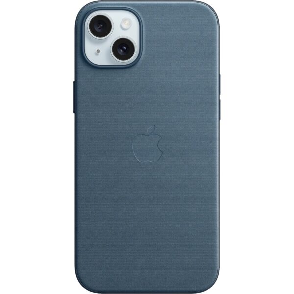 Apple iPhone 15 Plus FineWoven Case with MagSafe - Pacific Blue MT4D3ZM/A 0194253945635