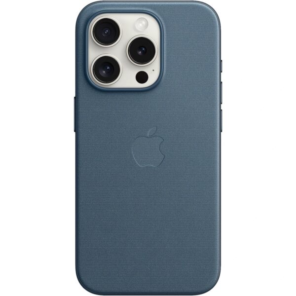 Apple iPhone 15 Pro FineWoven Case with MagSafe - Pacific Blue MT4Q3ZM/A 0194253945789