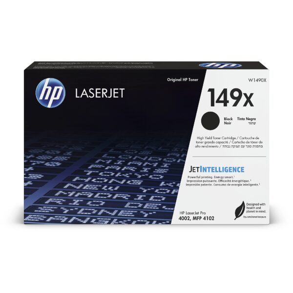 Hewlett Packard Toner 149X Black W1490X W1490X 0194850663369