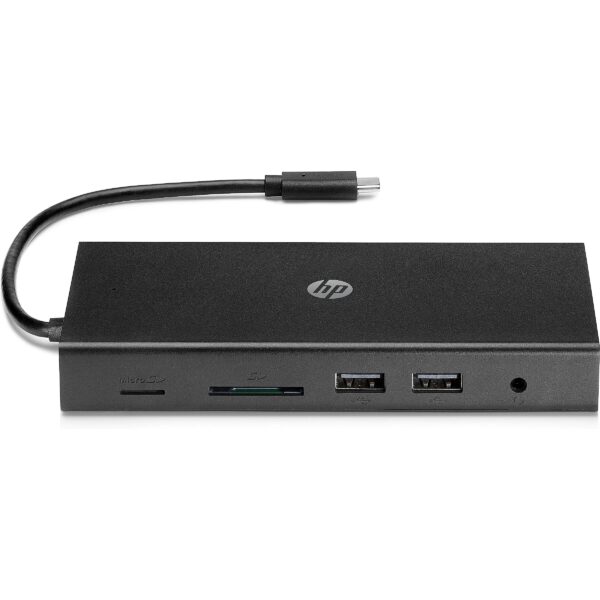 Hewlett Packard Travel USB-C Multi Port Hub EURO 1C1Y5AA#ABB 0195122255237