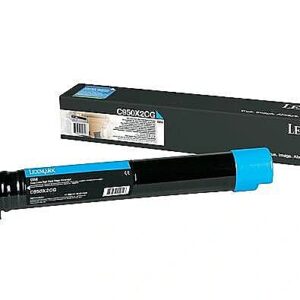 Lexmark Toner Lexmark cyan | 22 000 pgs| C950 C950X2CG 0734646227698