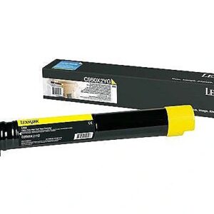 Lexmark Toner Lexmark yellow | 22 000 pgs| C950 C950X2YG 0734646227711