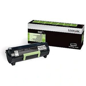 Lexmark Toner Lexmark 502 black | return | 1500 pgs | MS310d / MS310dn / MS410d / MS410d 50F2000 0734646433204