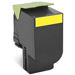 Lexmark 80x Yellow Toner Cartridge Return Program (2K) for CX410de