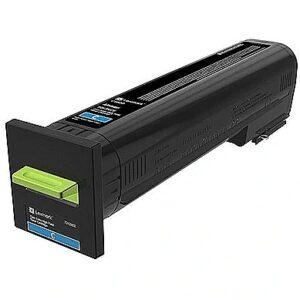 Lexmark CORPORATE TONER CARTRIDGE CYAN 22K PGS CS820DE/DTE/DTFE 72K2XCE 0734646587358