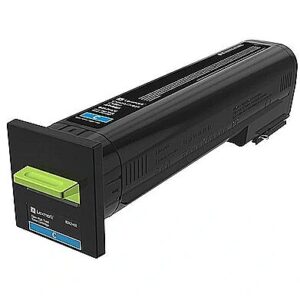 Lexmark CORPORATE TONER CARTRIDGE CYAN 82K2UCE 55K PAGES UHC F/CX860 82K2UCE 0734646596381