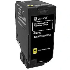 Lexmark Genuine High Capacity Yellow Return Programme 84C2HY0 Toner Cartridge 84C2HY0 0734646608497