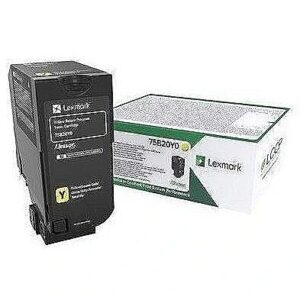 Lexmark Return Prgm Yellow Toner 10K 75B20Y0 0734646645676