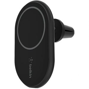 Belkin MAGNETIC CAR HOLDER F/IPHONE 12 WIRELESS CAR MOUNT WITHOUT CARCH WIC004BTBK-NC 0745883828746