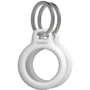 Belkin 2-PACK SECURE HOLDER W/ KEY RIN F/ APPLE AIRTAG BLACK AND WHITE MSC002BTH35 0745883836956