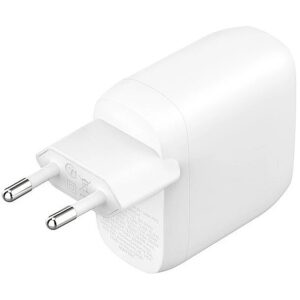 Belkin 60W DUAL USB-C CHARGER WITH POWER DELIVER WHITE WCB010VFWH 0745883853786