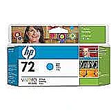 Hewlett Packard NO 72 CYAN INK CARTRIDGE 130ML C9371A 0808736779784