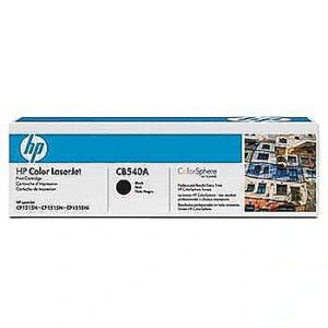 Hewlett Packard TONER CB540A FOR CP1510/1210 BLACK CB540A 0808736839174