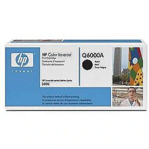 Hewlett Packard TONER BLACK /LJ1600/2600/Q6000A Q6000A 0829160412412