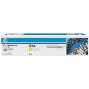 Hewlett Packard 126A  for Color LaserJet CP1025 series Toner Yellow (1.000pages) CE312A 0884962161142