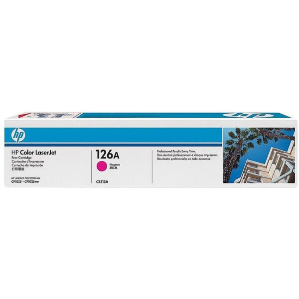 Hewlett Packard 126A  for Color LaserJet CP1025 series Toner Magenta (1.000pages) CE313A 0884962161159