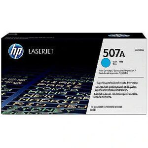 Hewlett Packard 507A CYAN TONER 6K CE401A 0884962554579