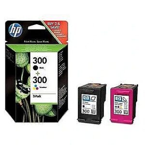 Hewlett Packard 300 COMBO-PACK BLACK/TRI-COLOR CN637EE 0884962770160