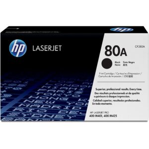 Hewlett Packard HP 80A BLACK PRINT CARTRIDGE 2.7K CF280A 0886111144143