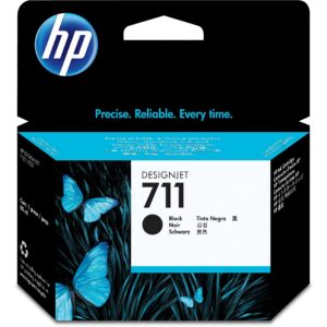 Hewlett Packard Ink HP 711 black | 80ml CZ133A 0886112841164