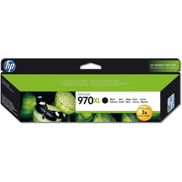 Hewlett Packard HP 970XL Ink Black OJ Pro X451 X551 DW Printer X476 X576 DW MFP 9200 pages CN625AE 0886112877361