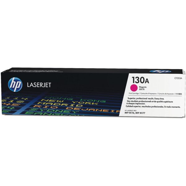 Hewlett Packard HP 130A  for LaserJet Pro MFP M176/M177 series Toner Magenta (1.800pages) CF353A 0886112939311