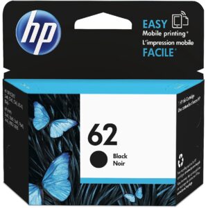 Hewlett Packard HP 62 Black Ink Cartridge Blister C2P04AE#301 0888182461938