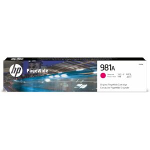 Hewlett Packard HP 981A Magenta Original PageWide Cartridge J3M69A 0888793202074