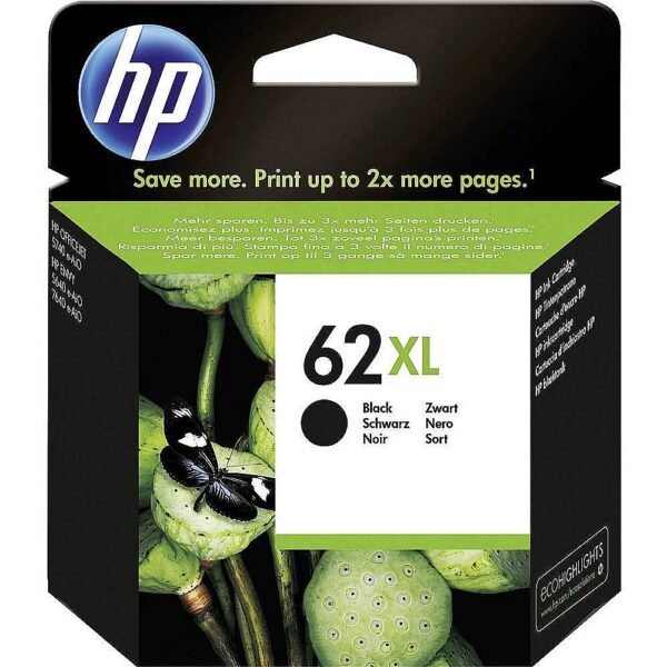 Hewlett Packard no.62XL Black Ink Cart C2P05AE 0888793376744