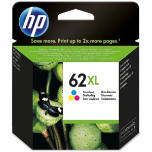 Hewlett Packard Ink no 62XL C2P07AE Tri-Color C2P07AE 0888793376805