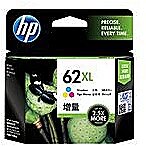 Hewlett Packard HP 62XL Tri-color Ink Cartridge C2P07AE#UUS 0888793376805